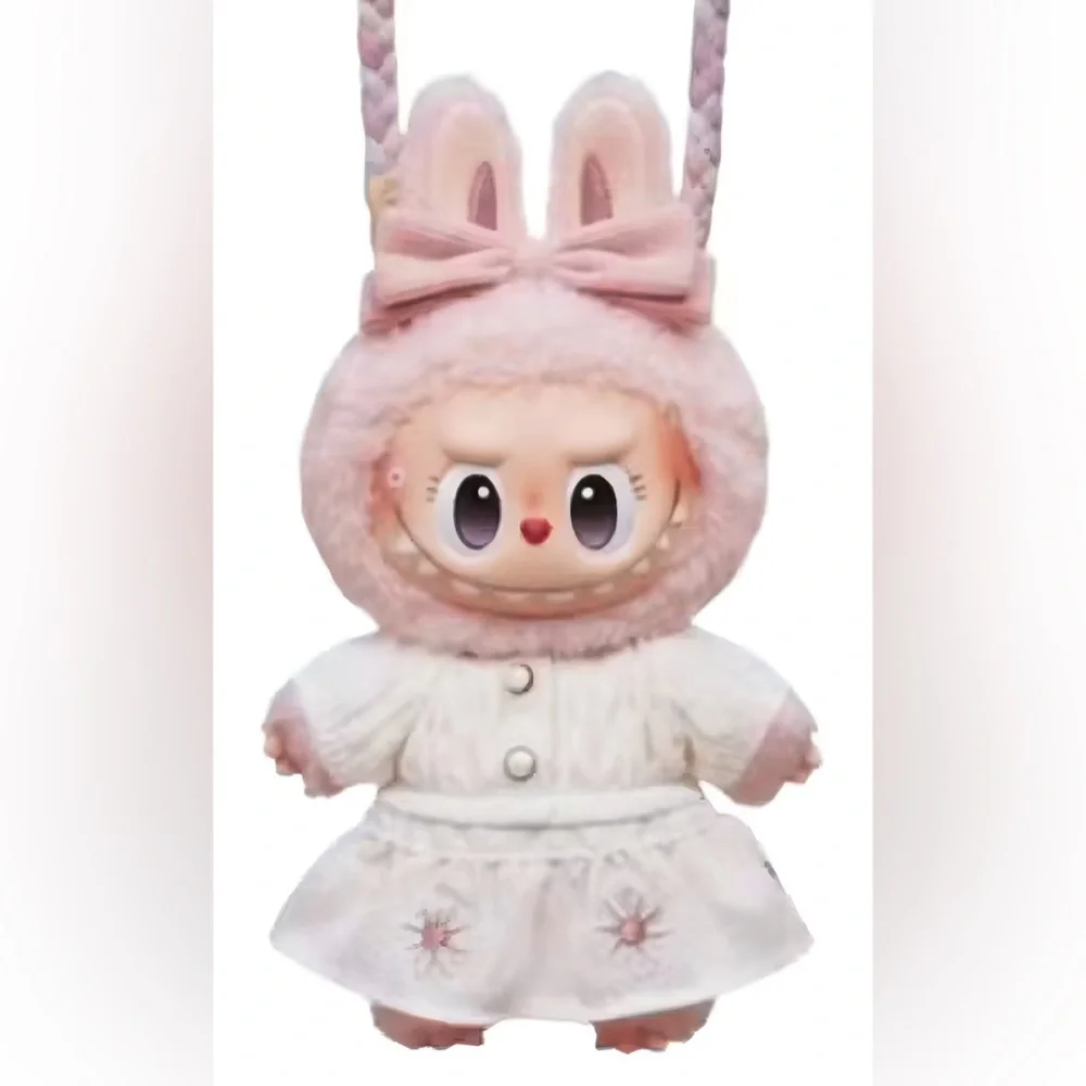 Pop Mart Fall Into Sweaters Mokoko Vinyl Plush Pendant Labubu Pop Land Exclusive - Picture 9 of 17